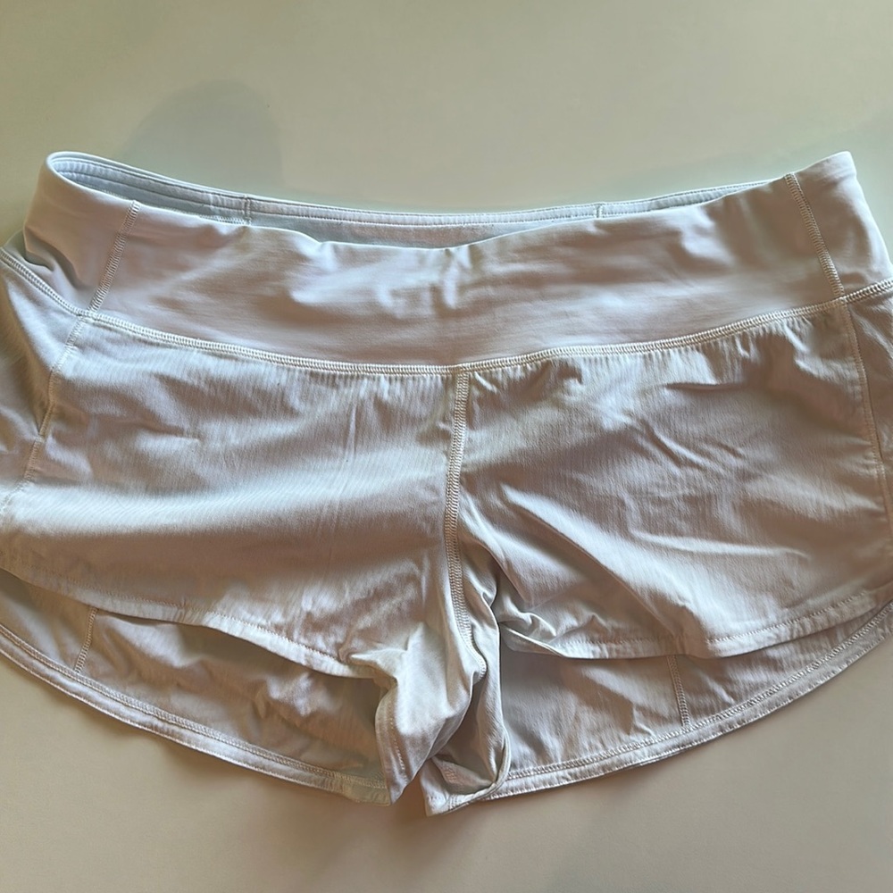 Lululemon speed up low rise 2.5 shorts